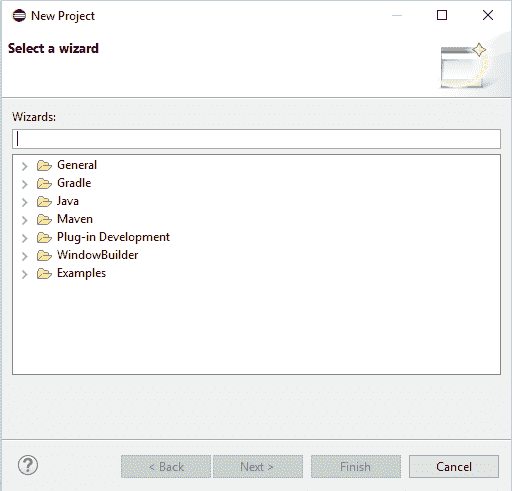 Select Maven project from wizard. 