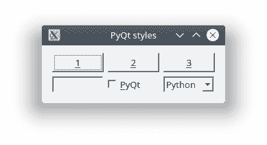 pyqt windows style