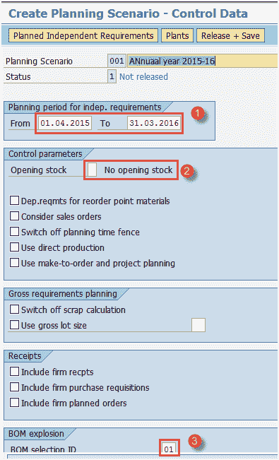 Long Term Planning (LTP) Tutorial in SAP PP: MS31, MS02, MD61