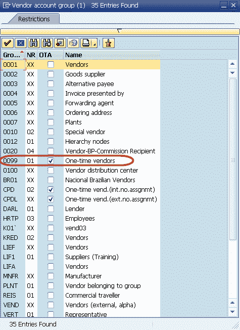 How to Create One Time Vendor FK01 in SAP