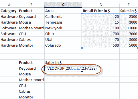 Excel Formula Interview Questions