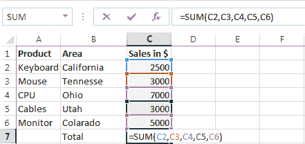 Excel Formula Interview Questions