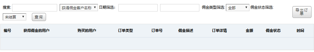 用户三级分佣记录