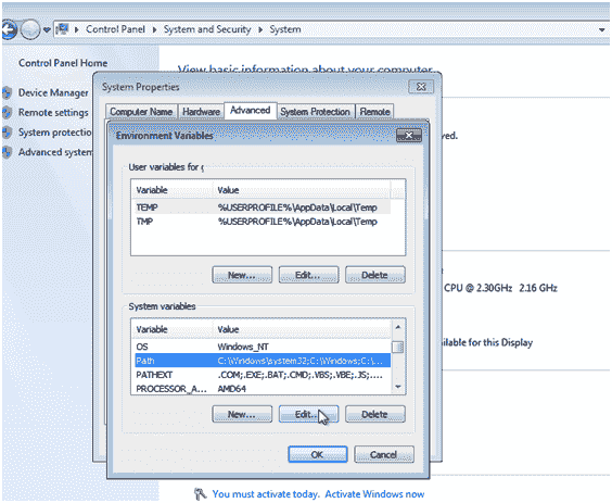 Python installation in Windows Env Variable