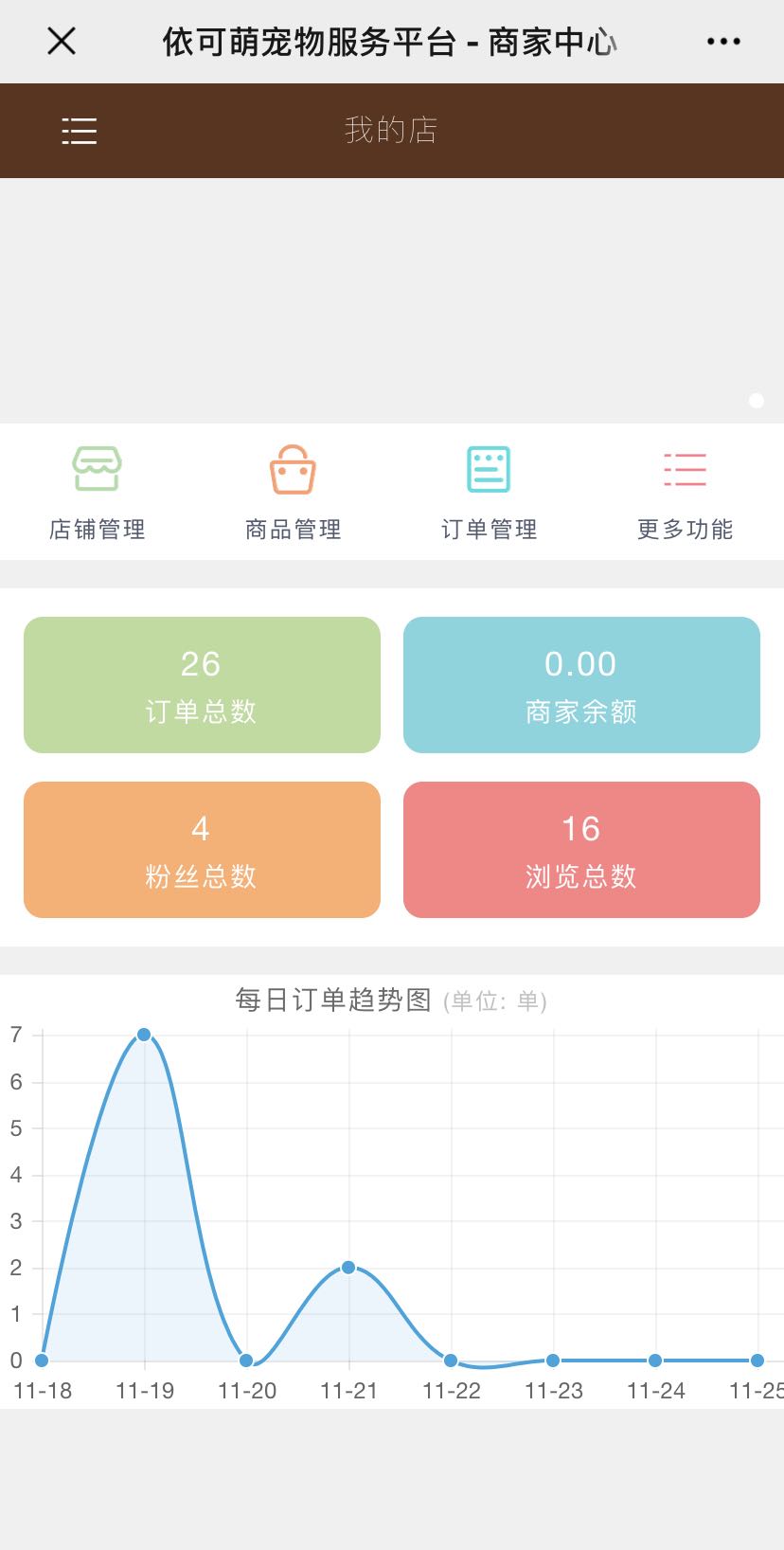 管理首页