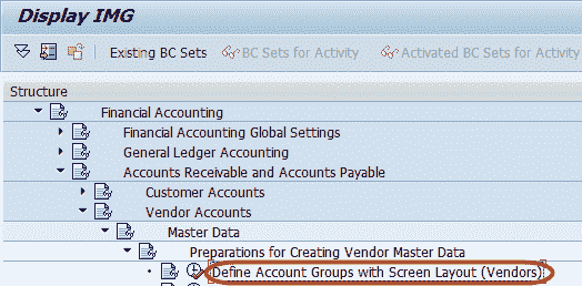 How To Create a Vendor Account Group in SAP FICO