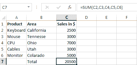 Excel Formula Interview Questions