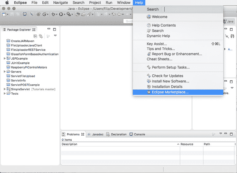 Eclipse open marketplace