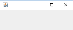 Simple JFrame window