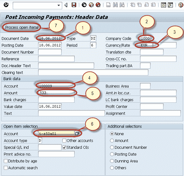 Residual Method: Incoming & Outgoing Partial Payments Posting in SAP