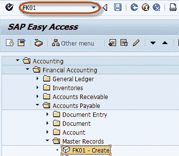 Step by Step Guide to Create Vendor Master Data in SAP