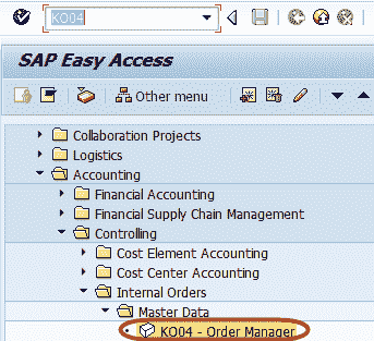 All About Internal Order in SAP