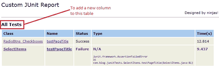 Before adding column