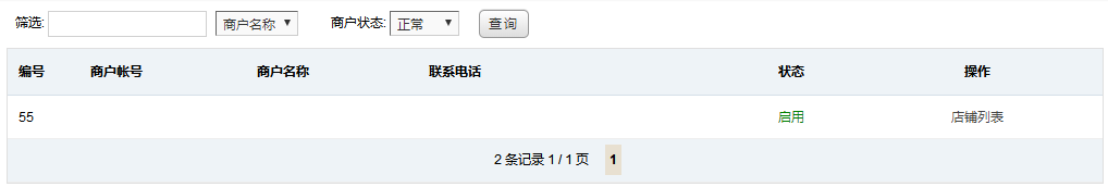笼子列表