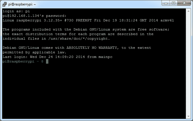 putty-login