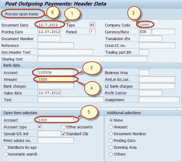 Residual Method: Incoming & Outgoing Partial Payments Posting in SAP