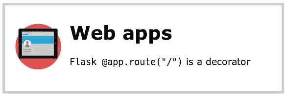 decorator in web app