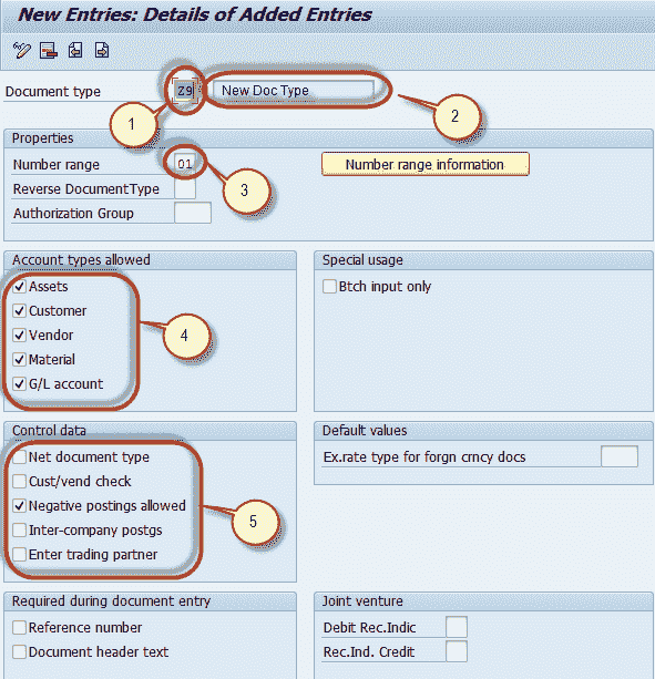 How to Define Document Type and Number Range in SAP FICO