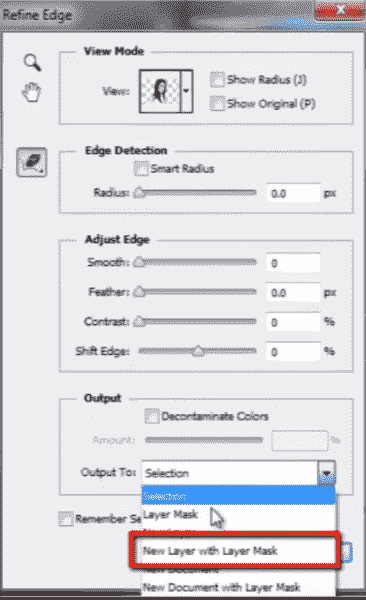 Remove Background in Photoshop