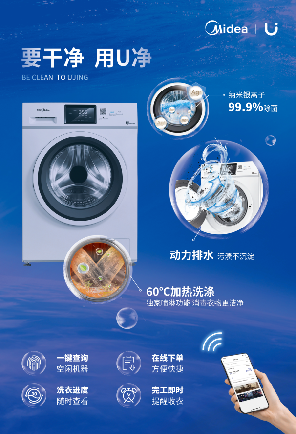 洗衣房标准海报