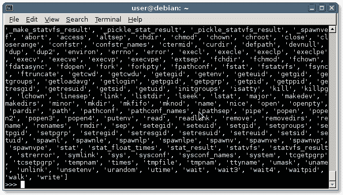 module functions
