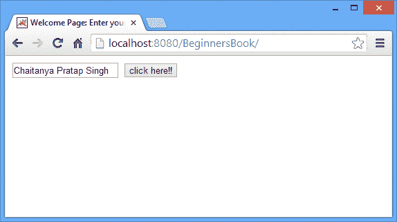jsp-welcome-page