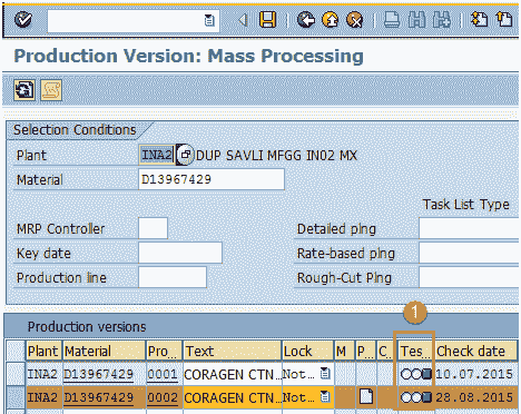 How to Create Production version in SAP PP C223