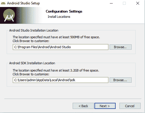 Step 4: Install location