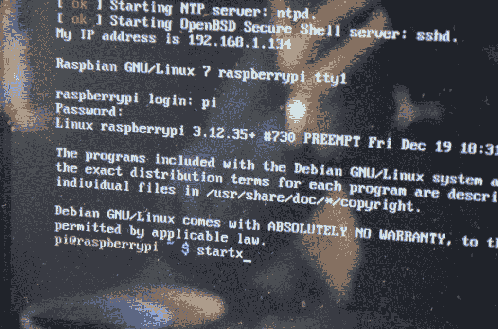 raspbian-startx