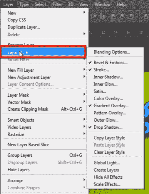 Photoshop Layer Styles
