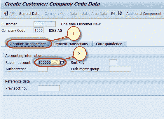 How to Create One Time Customer FD01 in SAP