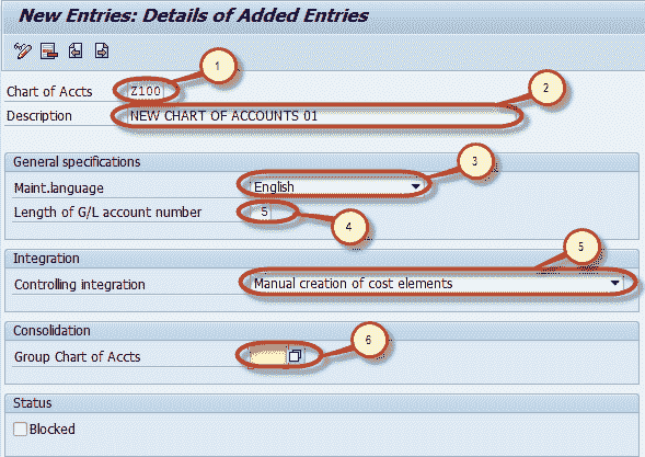 How to Create Chart of Accounts in SAP