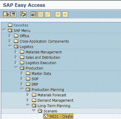 Long Term Planning (LTP) Tutorial in SAP PP: MS31, MS02, MD61