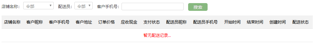 配送列表
