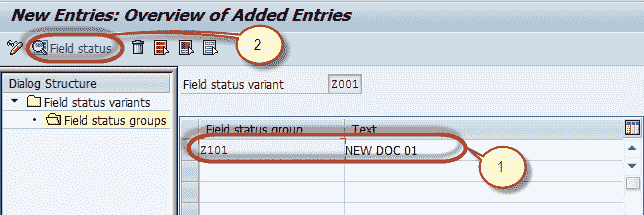 How to Define Field Status Variant & Field Status Group in SAP