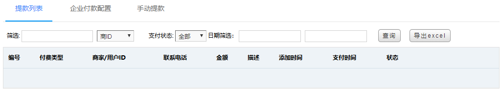 付款管理