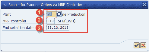Production Order in SAP: CO01, MD16, CO02, CO15