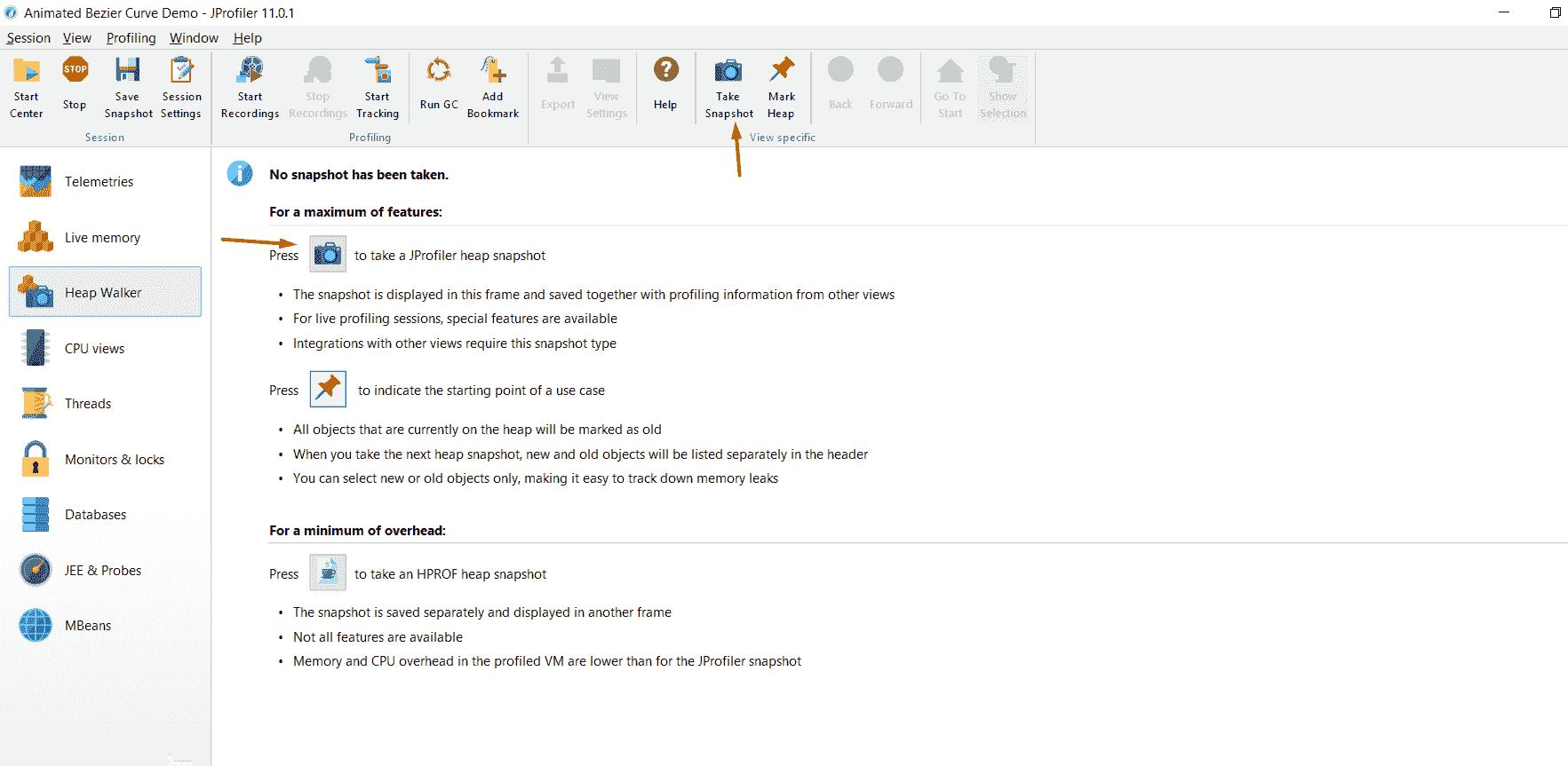 Heap snapshot