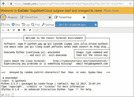 Installing via CoCalc