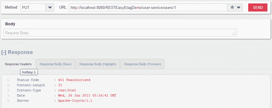 resteasy authorization test get api