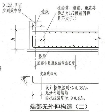 按照梁板式筏形基礎節點計算;當筏板鋼筋遇剪力牆構件時,按照平板式筏