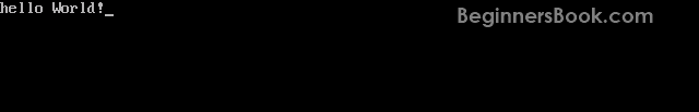 output
