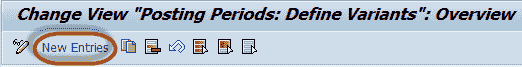 How to Define Posting Period Variant in SAP