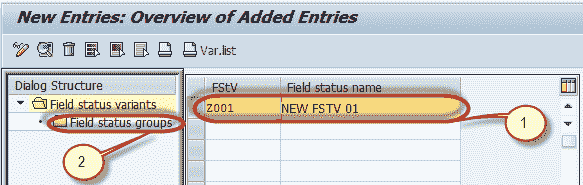 How to Define Field Status Variant & Field Status Group in SAP