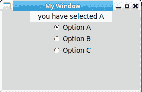 tkinter radiobutton