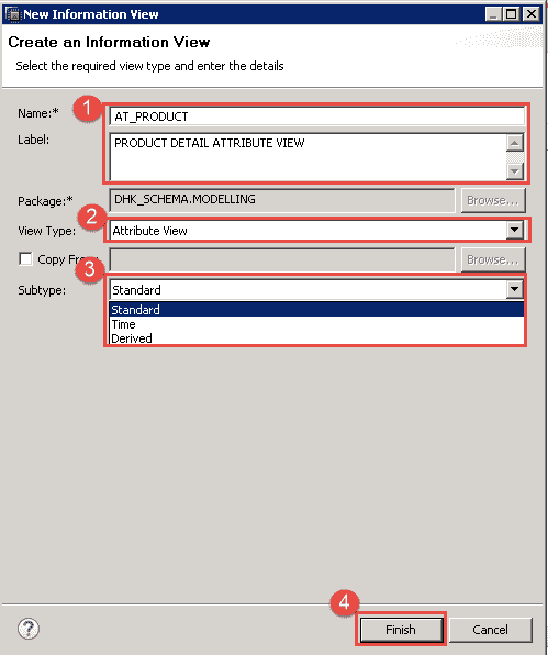 SAP HANA Attribute View Tutorial