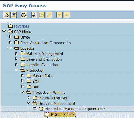 Long Term Planning (LTP) Tutorial in SAP PP: MS31, MS02, MD61